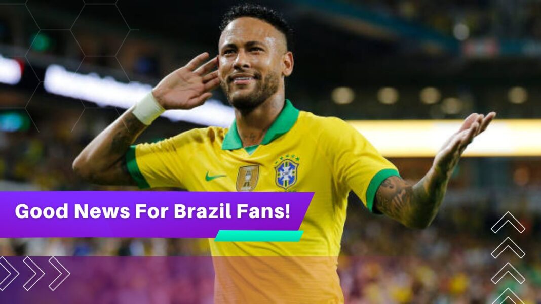 Neymar will return to training soon